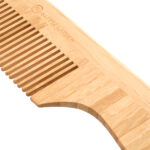 Гребень для волос бамбуковый с ручкой - 3