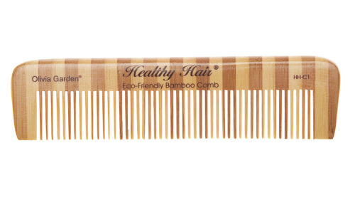 Расчёска для волос бамбуковая (OGBHHC1) - 1