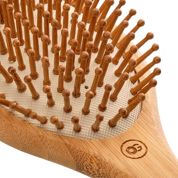 Щетка для волос массажная из бамбука средняя ID1010 - 3